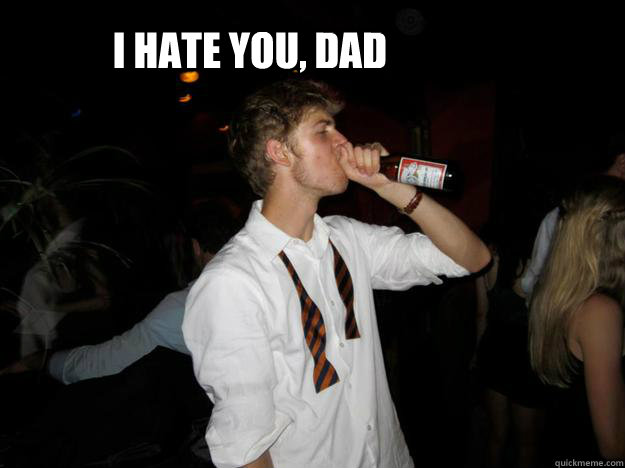 I hate you, dad - I hate you, dad  Brian Meme 2