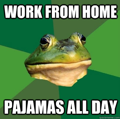 Funny work discount from home pajamas