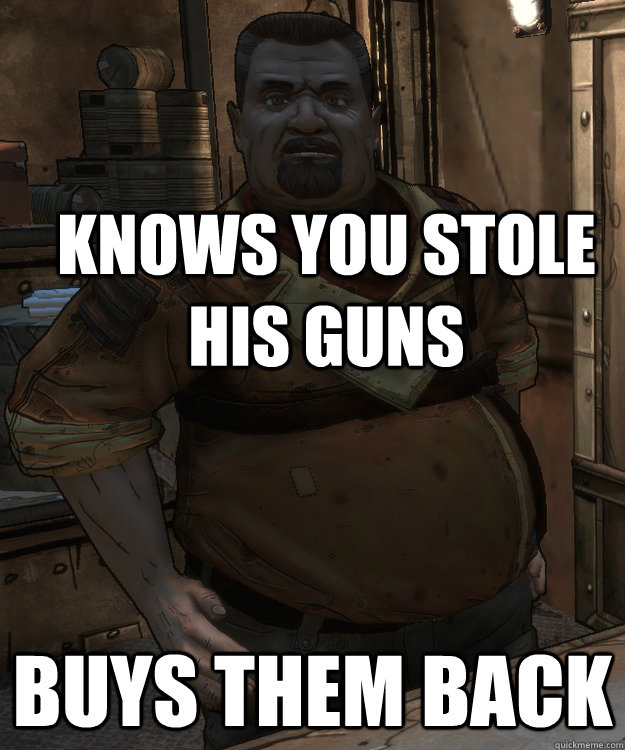 Knows you stole his guns Buys them back - Knows you stole his guns Buys them back  Good guy Marcus