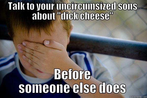 TALK TO YOUR UNCIRCUMCISED SONS ABOUT 