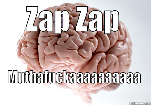 ZAP ZAP MUTHAFUCKAAAAAAAAAA Scumbag Brain