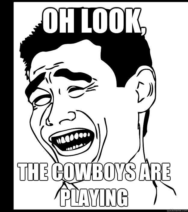 Oh look, The Cowboys are playing  Yao Ming