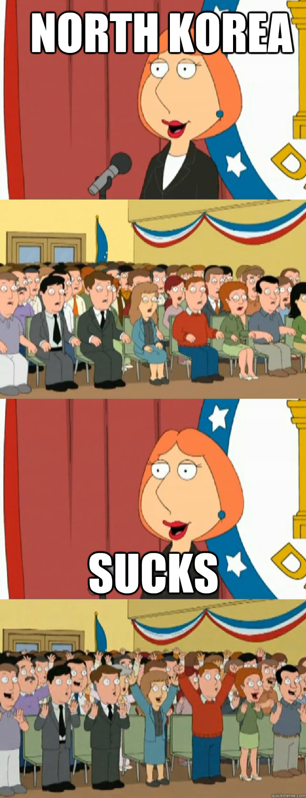 North Korea Sucks  Lois Griffin