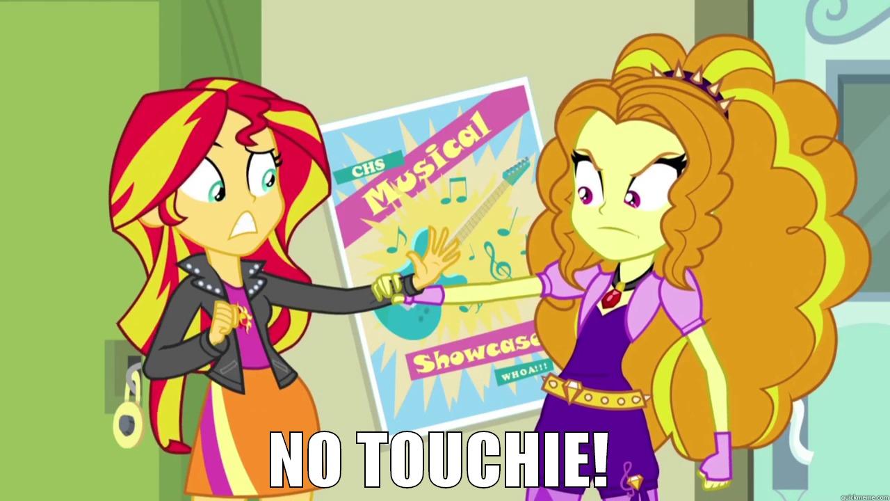 Adagio hates touchie -  NO TOUCHIE! Misc