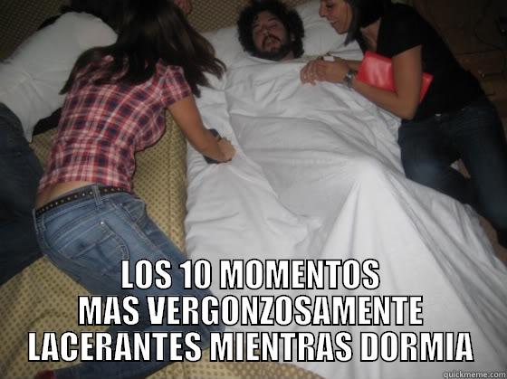 SLEEPING TOM -  LOS 10 MOMENTOS MAS VERGONZOSAMENTE LACERANTES MIENTRAS DORMIA Misc