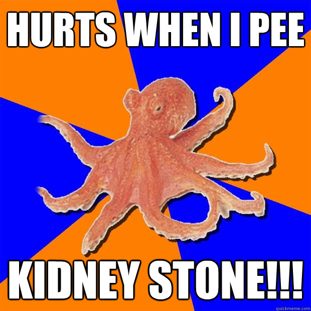 hurts-when-i-pee-kidney-stone-online-diagnosis-octopus-quickmeme