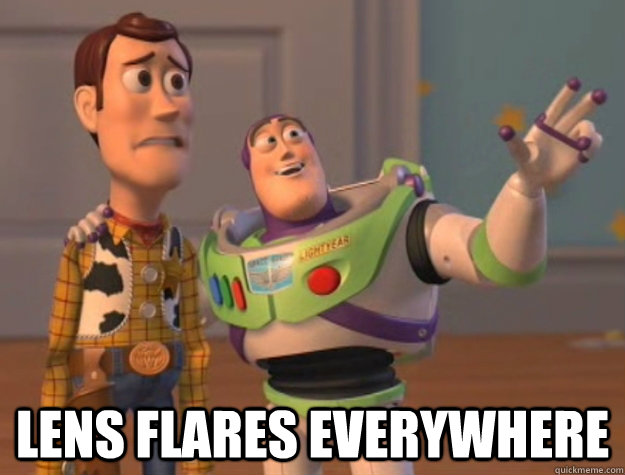  lens flares everywhere -  lens flares everywhere  Toy Story