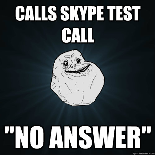 Calls skype test call 