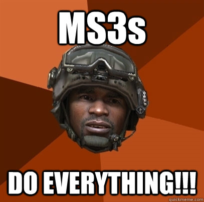MS3s DO EVERYTHING!!!  