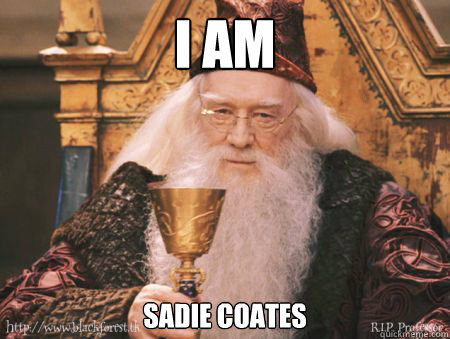 i am sadie coates  Drew Dumbledore