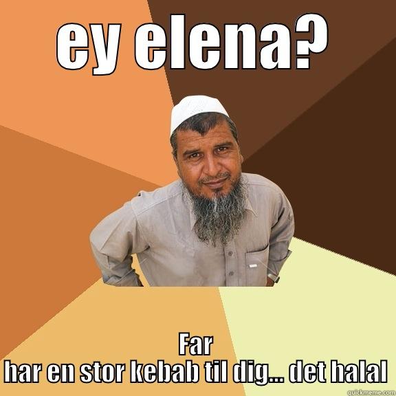 EY ELENA? FAR HAR EN STOR KEBAB TIL DIG... DET HALAL Ordinary Muslim Man