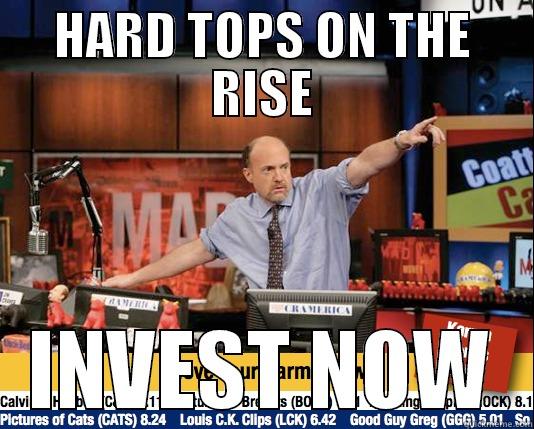 HARD TOPS ON THE RISE INVEST NOW Mad Karma with Jim Cramer