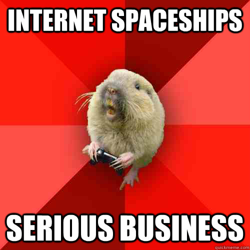 INTERNET SPACESHIPS SERIOUS BUSINESS  Gaming Gopher