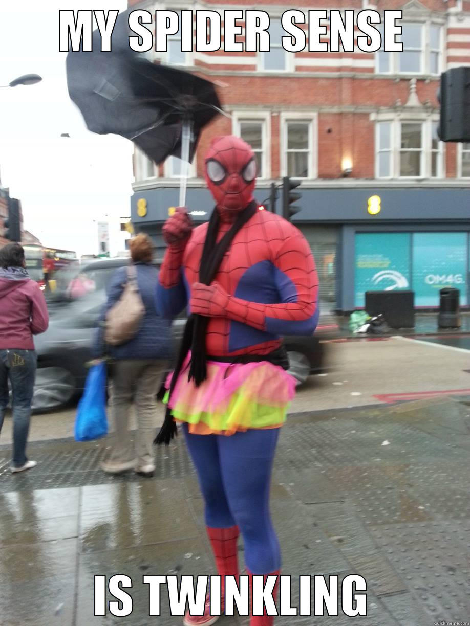 Only in Camden... - MY SPIDER SENSE IS TWINKLING Misc