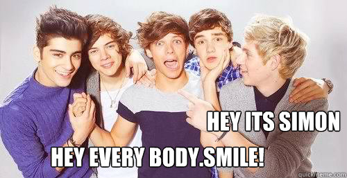 hey every body.SMILE! hey its simon Caption 3 goes here - hey every body.SMILE! hey its simon Caption 3 goes here  one direction es sexy