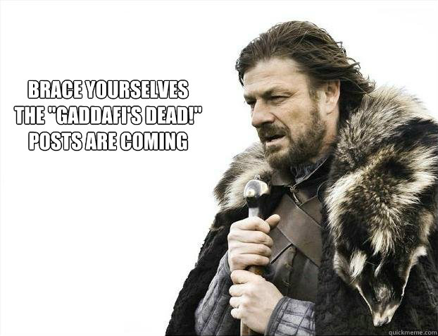 BRACE YOURSELVES
The 