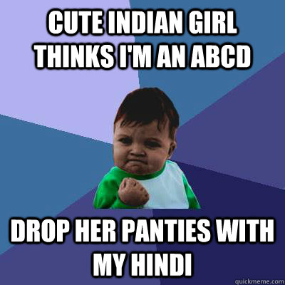 Hindi > English] An Indian meme in which a piece of underwear