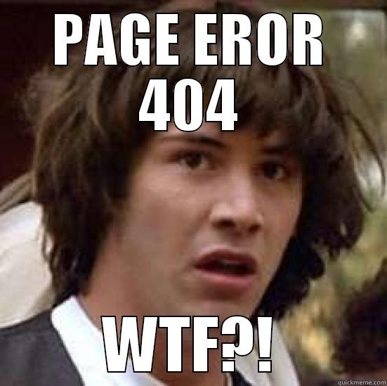 PAGE EROR 404 WTF?! conspiracy keanu