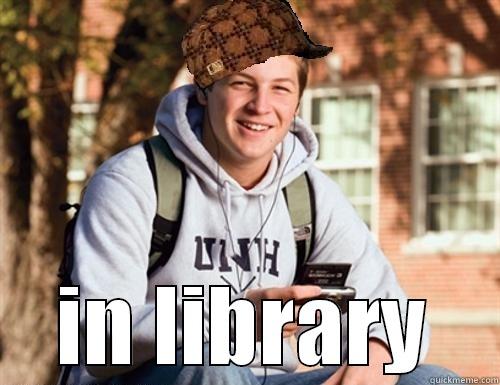  IN LIBRARY College Freshman