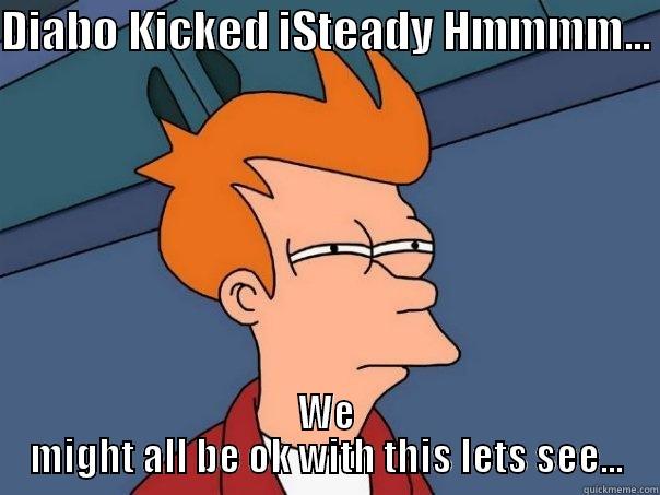 DIABO KICKED ISTEADY HMMMM...  WE MIGHT ALL BE OK WITH THIS LETS SEE... Futurama Fry