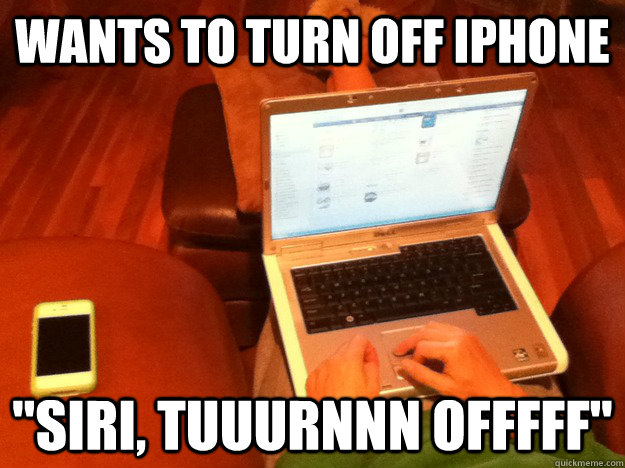 wants to turn off iphone 