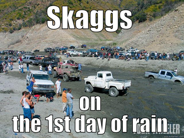 SKAGGS ON THE 1ST DAY OF RAIN Misc