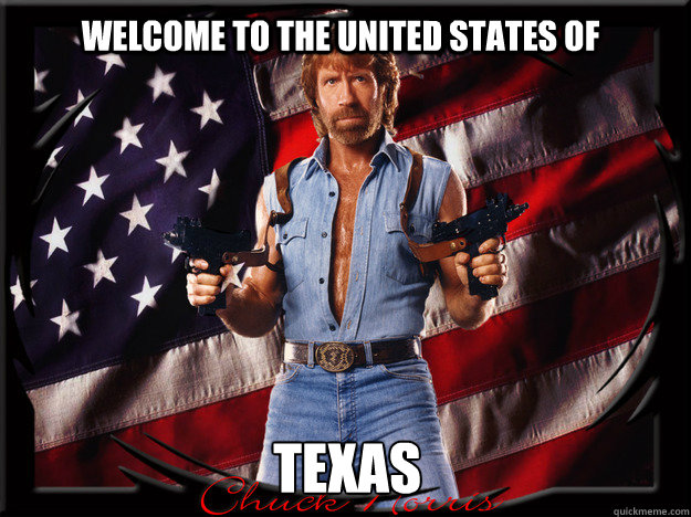 Welcome to the united states of  Texas  