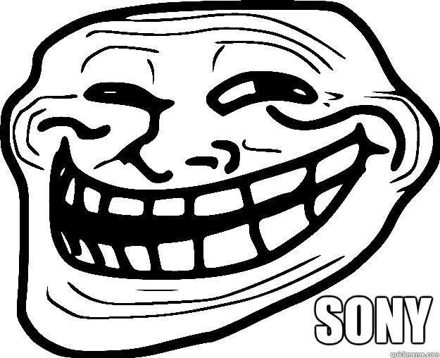  SONY   Trollface