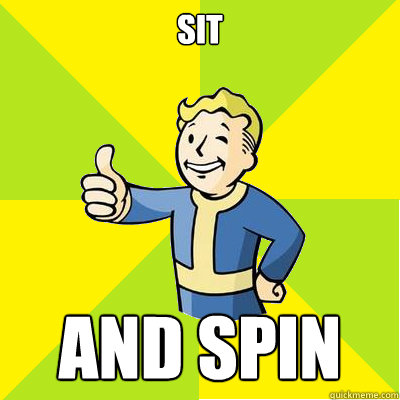 SIT AND SPIN  Fallout new vegas