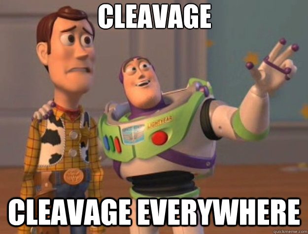 Cleavage Cleavage everywhere  Toy Story