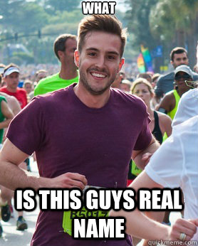 what is this guys real name - what is this guys real name  Ridiculously photogenic guy