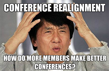 Conference Realignment How do more members make better conferences? - Conference Realignment How do more members make better conferences?  EPIC JACKIE CHAN