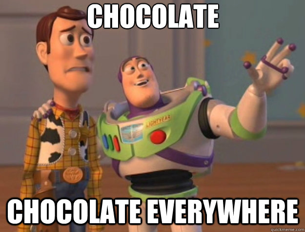 Chocolate Chocolate everywhere - Chocolate Chocolate everywhere  Toy Story