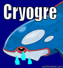 Kyorgre crying - CRYOGRE  Misc