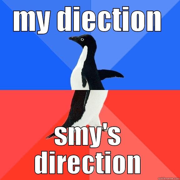 MY DIECTION SMY'S DIRECTION Socially Awkward Awesome Penguin