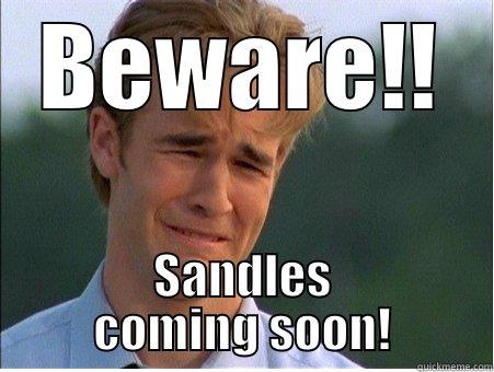 BEWARE!! SANDLES COMING SOON! 1990s Problems