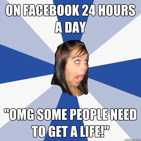 on facebook 24 hours a day 