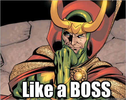 Like a BOSS  Loki Tattoo Meme