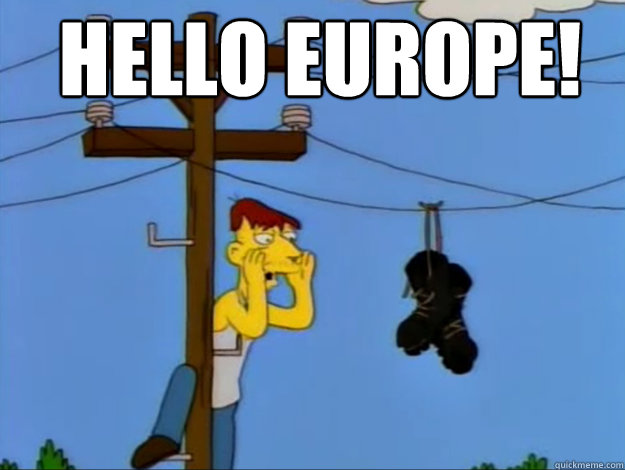 Hello Europe!   Cletus