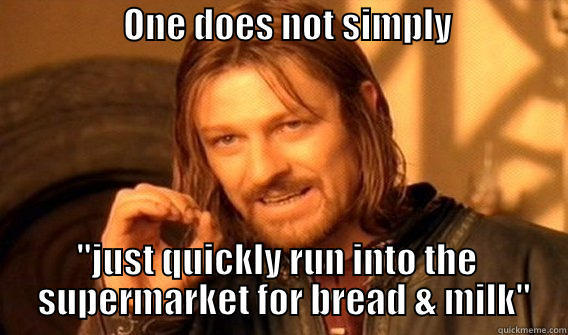                  ONE DOES NOT SIMPLY                           